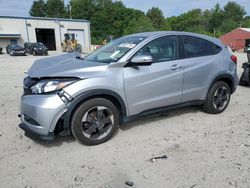 Salvage cars for sale at Mendon, MA auction: 2018 Honda HR-V EX