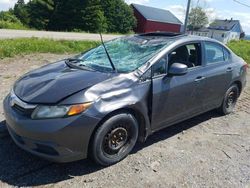 Honda Civic Vehiculos salvage en venta: 2012 Honda Civic LX