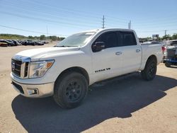 Salvage cars for sale at Colorado Springs, CO auction: 2018 Nissan Titan S