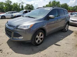 Vehiculos salvage en venta de Copart Baltimore, MD: 2013 Ford Escape SE