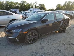 Honda Civic lx salvage cars for sale: 2020 Honda Civic LX