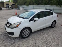 Salvage cars for sale from Copart Knightdale, NC: 2013 KIA Rio LX