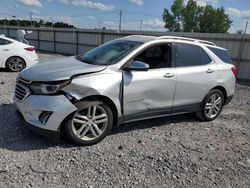 Salvage cars for sale at Hueytown, AL auction: 2019 Chevrolet Equinox Premier