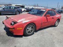 Salvage cars for sale at Sun Valley, CA auction: 1986 Porsche 944