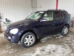 Salvage cars for sale from Copart Appleton, WI: 2003 Mercedes-Benz ML 500
