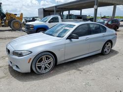 Salvage cars for sale at West Palm Beach, FL auction: 2015 BMW 535 XI