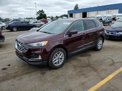 Ford salvage cars for sale: 2021 Ford Edge SEL