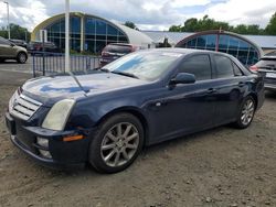 Salvage cars for sale at East Granby, CT auction: 2005 Cadillac STS