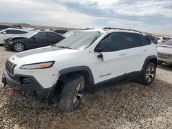 Jeep salvage cars for sale: 2014 Jeep Cherokee Trailhawk