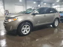 Salvage cars for sale at Ham Lake, MN auction: 2012 Ford Edge SEL