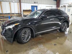 Vehiculos salvage en venta de Copart West Mifflin, PA: 2017 Infiniti QX70