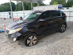 Salvage cars for sale from Copart Augusta, GA: 2012 KIA Sportage EX