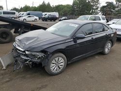 Salvage cars for sale from Copart Denver, CO: 2020 Volkswagen Jetta S