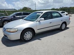 Honda Accord lx salvage cars for sale: 2000 Honda Accord LX