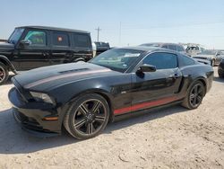 Salvage cars for sale at Andrews, TX auction: 2013 Ford Mustang GT