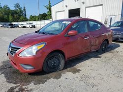 Salvage cars for sale at Savannah, GA auction: 2018 Nissan Versa S
