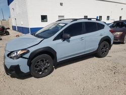 Subaru Crosstrek Sport salvage cars for sale: 2022 Subaru Crosstrek Sport