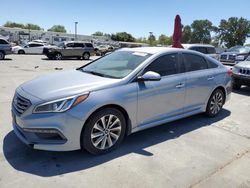 Hyundai Sonata Sport salvage cars for sale: 2015 Hyundai Sonata Sport