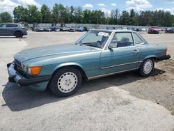 Salvage cars for sale at Finksburg, MD auction: 1986 Mercedes-Benz 560 SL