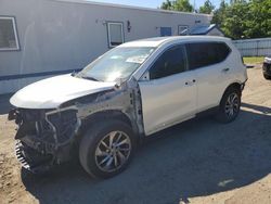 Salvage cars for sale at Lyman, ME auction: 2015 Nissan Rogue S