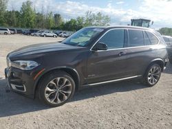 Salvage cars for sale at Leroy, NY auction: 2017 BMW X5 XDRIVE50I