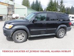 Salvage cars for sale at Anchorage, AK auction: 2006 Toyota Sequoia Limited