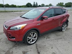 Salvage cars for sale at Franklin, WI auction: 2016 Ford Escape Titanium