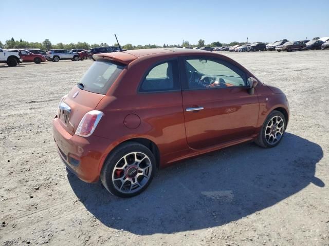 2012 Fiat 500 Sport