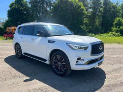 Infiniti Vehiculos salvage en venta: 2020 Infiniti QX80 Luxe