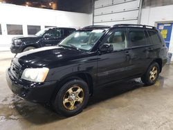 Toyota Highlander Vehiculos salvage en venta: 2003 Toyota Highlander