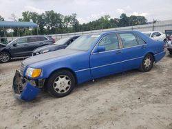 Salvage cars for sale at Spartanburg, SC auction: 1994 Mercedes-Benz S 420