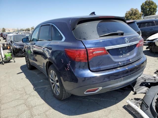 2015 Acura MDX Technology