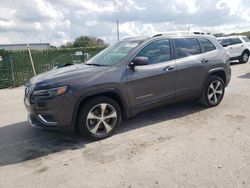 Jeep Cherokee Limited Vehiculos salvage en venta: 2019 Jeep Cherokee Limited