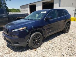 Salvage cars for sale at Sikeston, MO auction: 2016 Jeep Cherokee Latitude