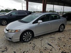 Salvage cars for sale from Copart Homestead, FL: 2009 Honda Civic EX