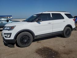 Salvage cars for sale at Greenwood, NE auction: 2017 Ford Explorer XLT