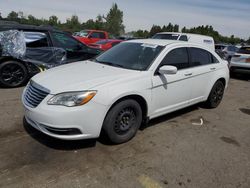 Salvage cars for sale at Woodburn, OR auction: 2011 Chrysler 200 LX