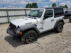 Jeep Wrangler Sport salvage cars for sale: 2022 Jeep Wrangler Sport