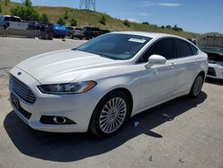 Salvage Cars with No Bids Yet For Sale at auction: 2015 Ford Fusion Titanium
