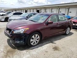 Salvage cars for sale at auction: 2009 Honda Accord EXL