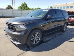 Salvage cars for sale at Littleton, CO auction: 2015 Dodge Durango R/T