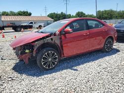 Salvage cars for sale at Columbus, OH auction: 2015 Toyota Corolla L