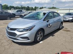 Chevrolet salvage cars for sale: 2017 Chevrolet Cruze LT