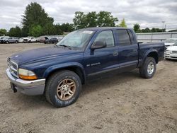 Dodge Vehiculos salvage en venta: 2002 Dodge Dakota Quad SLT