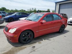 Salvage cars for sale from Copart Duryea, PA: 2004 Mercedes-Benz C 230K Sport Sedan