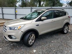 Ford salvage cars for sale: 2018 Ford Escape SE