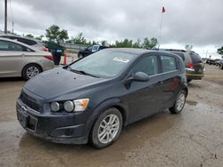 Salvage cars for sale at Pekin, IL auction: 2015 Chevrolet Sonic LT