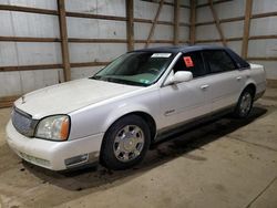 Salvage cars for sale at Columbia Station, OH auction: 2002 Cadillac Deville