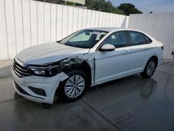 Volkswagen salvage cars for sale: 2019 Volkswagen Jetta S