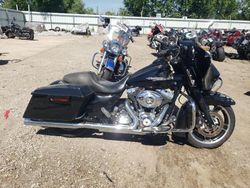 Salvage motorcycles for sale at Elgin, IL auction: 2013 Harley-Davidson Flhx Street Glide
